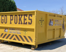 Go Pokes Dumpster